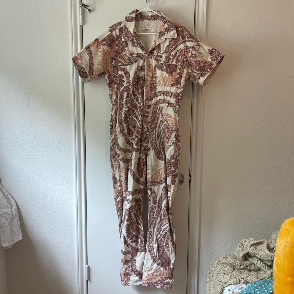 We The Free Marci Printed Coverall Free People